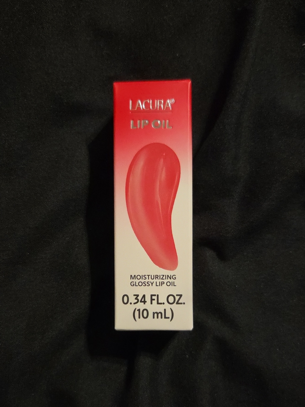 Lacura Moisturizing Glossy Cherry Lip Oil